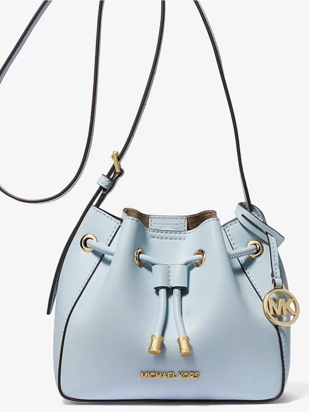Michael Kors Leather Phoebe small bucket Crossbody Bag